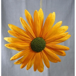 [SJ3102-GYL] DISPLAY HANGING DAISY 16&quot;  GOLDEN YELLOW
