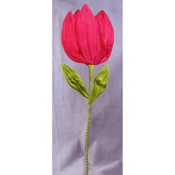 [SJ3103-HPK] TULIP DISPLAY 35&quot; HOT PINK