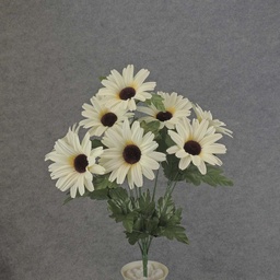[SEF5076-CRM] DAISY LARGE BUSH X12 18&quot;