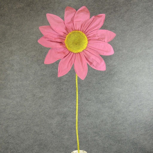[SJ5000-PNK] FLOWER STEM FABRIC 22"D/50"H  PINK