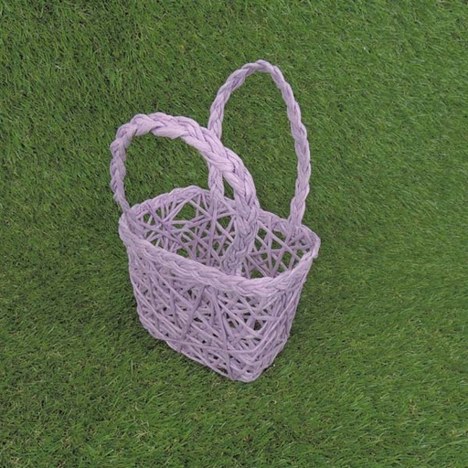 [SL6010-LAV] BASKET PAPER 7x5x4" LARGE  LAVENDER