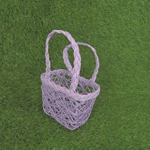 [SL6011-LAV] BASKET PAPER 6x4.5x3" MEDIUM  LAVENDER