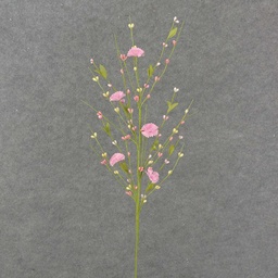 [SL8005-LTP] 28&quot; FLOWERING PIP BERRY SPRAY  LIGHT PINK
