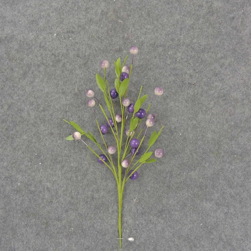 [SL8010-PUR] 10" BERRY/LEAF PICK (6/BAG) PURPLE