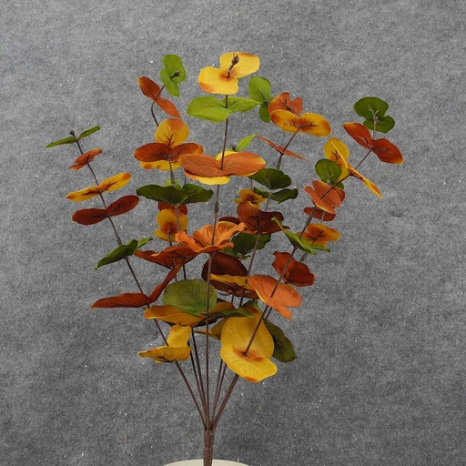 [SNF8004] 20" EUCALYPTUS BUSH X8 AUTUMN 