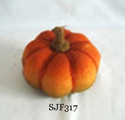 [SJF317] PUMPKIN 5.5&quot; WOOL