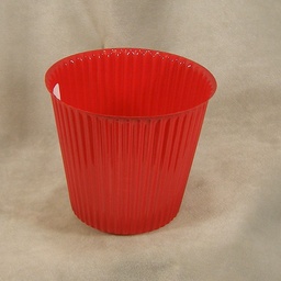 [SR4004-RED] POT COVER 4.5" x 4"H   RED