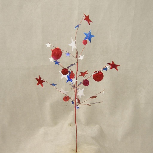 [SR4024] AMERICANA STAR/CIRCLE PICK 24"