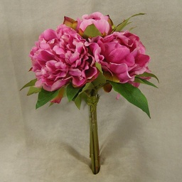 [SR4036-BEA] PEONY MIXED BOUQUET 12&quot;