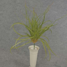 [SR6012-LGN] GRASS BUSH 20&quot; PLASTIC  LIGHT GREEN