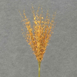 [SRF6016-GLD] WHEAT BUNDLE SPRAY 23&quot; X8