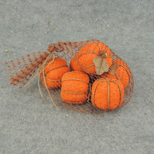 [SRF6025] PUMPKINS 3" (6/BAG) ORANGE