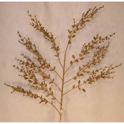 [X1039-GLD] EUCALYPTUS GLITTER SPRAY 38&quot;  GOLD
