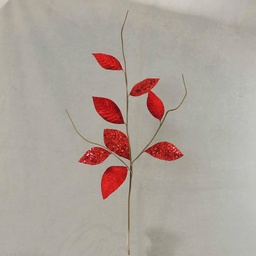 [X10-18-RED] 28" LEAF SPRAY - RED