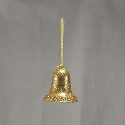 [X727-GLD] ORNAMENT HANGING BELL GOLD