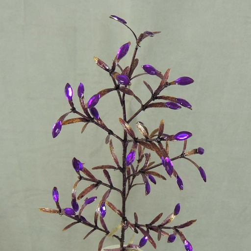 [X749-PUR] DIAMOND SPRAY 16"  PURPLE