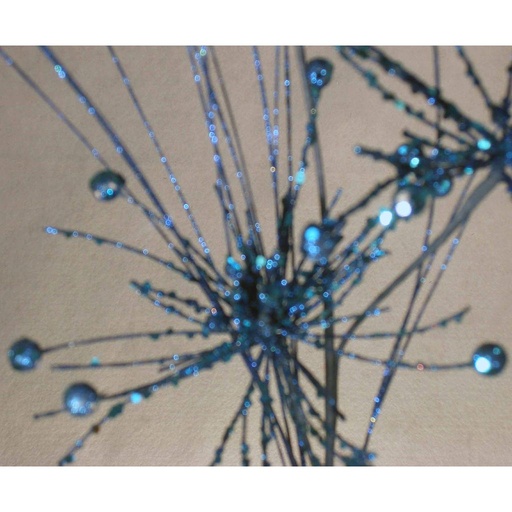 [X81884-BLU] 30" GLITTER STARBURST SPRAY X3 1  BLUE
