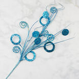 [X93745-BLU] SWIRL/DISC/CIRCLE SPRAY 29"  BLUE