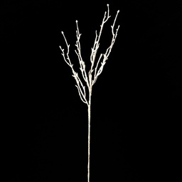 [X60142-SIL] 22&quot; GLITTER TWIG BRANCH SILVER