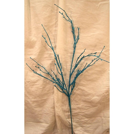 [X60143-BLU] 36" GLITTER TWIG BRANCH BLUE