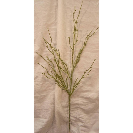 [X60143-GRN] 36" GLITTER TWIG BRANCH GREEN
