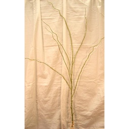 [X60144-GRN] 50&quot; GLITTER TWIG SPRAY GREEN
