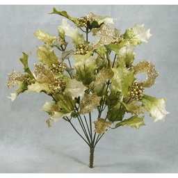 [XB324-GRN] HOLLY BUSH X10 SHINE LAME  GREEN
