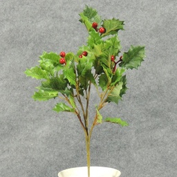 [XB4059-GRN] HOLLY/IVY PICK X4 w/34 LVS 10"