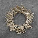 [XA8127] ELKHORN FERN WREATH 6.5"D