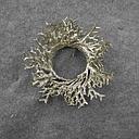 [XA8128] ELKHORN FERN WREATH 4.25"D