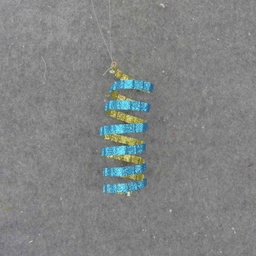 [XA45-BGN] ORNAMENT 5&quot; TIN SPRING