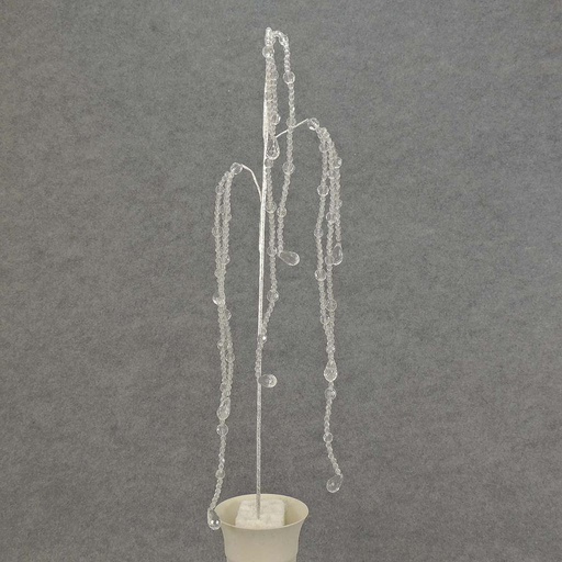 [XA5061] BEADED HANGING SPRAY 36" X3