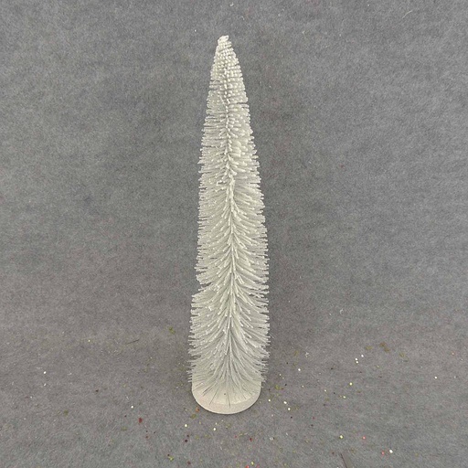 [XA6069] TREE MINI 20" W/GLITTER LARGE/WHITE