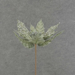 [XA6012-GRN] POINSETTIA PICK 12&quot; 10&quot;dia BLM  GREEN