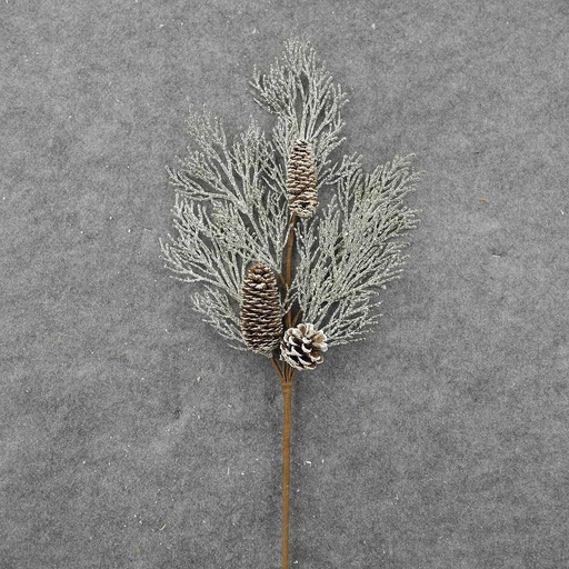 [XA8144] CEDAR PINE SPRAY 28" W/CONES