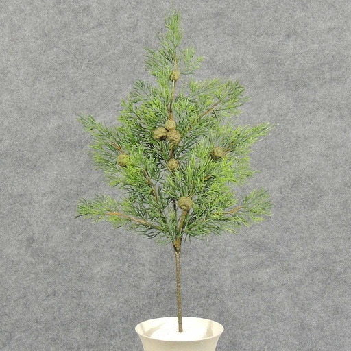 [XB4037] PINE SPRAY 17.5" W/SM. CONES