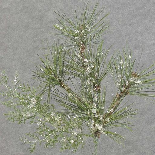 [XB5043] LONG MIXED PINE PICK WITH ICE 12"