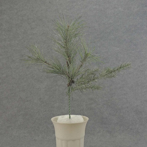 [XB5044] PINE PICK MIX 12" X4 W/SILVER GLITTER