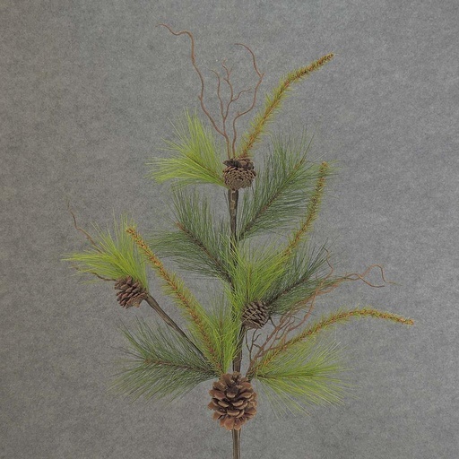 [XB5200] PINE MIXED SPRAY 30" W/CONES & TWIG