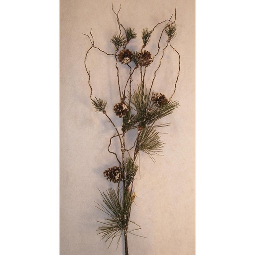 [XB58] PINE SNOW W/CONE 44"