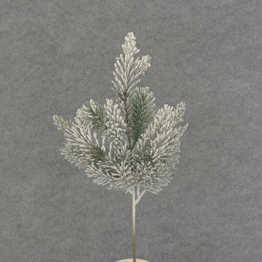 [XB6021] PINE SPRAY X3 18" SNOWY