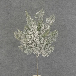 [XB6028] CYPRESS SPRAY W/SNOW 17"