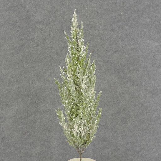[XB6036-SNO] CEDAR SPRAY X7 17" MEDIUM w/SNOW
