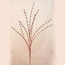 [XA317-RED] BERRY GLITTER TWIG SPRAY 40"
