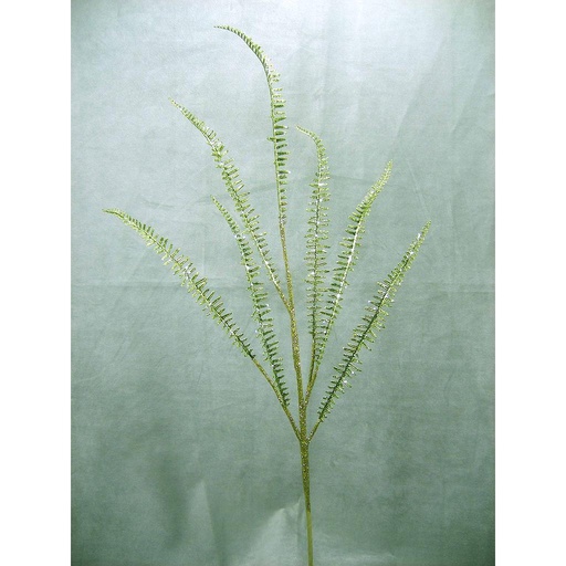 [XA390] FERN GLITTER SPRAY X7 33"