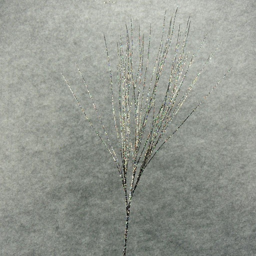 [XB4183-BKS] PISTIL GRASS SPRAY X3 36"  BLACK/SILVER