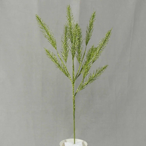 [XA4001-GRN] PINE GLITTER SPRAY X4 24"  GREEN