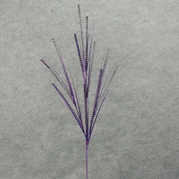 [XA4104-PUR] GLITTER GRASS SEQUIN SPRAY 36"  PURPLE