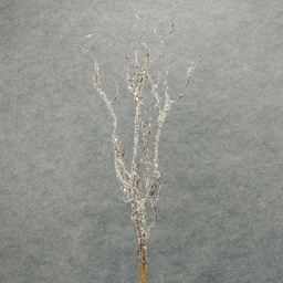 [XA4022] TWIG SPRAY X4 W/ICE & SNOW 38"