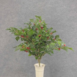 [XE6063-GRN] HOLLY BUSH 423 LVS OD BERRIES  GREEN